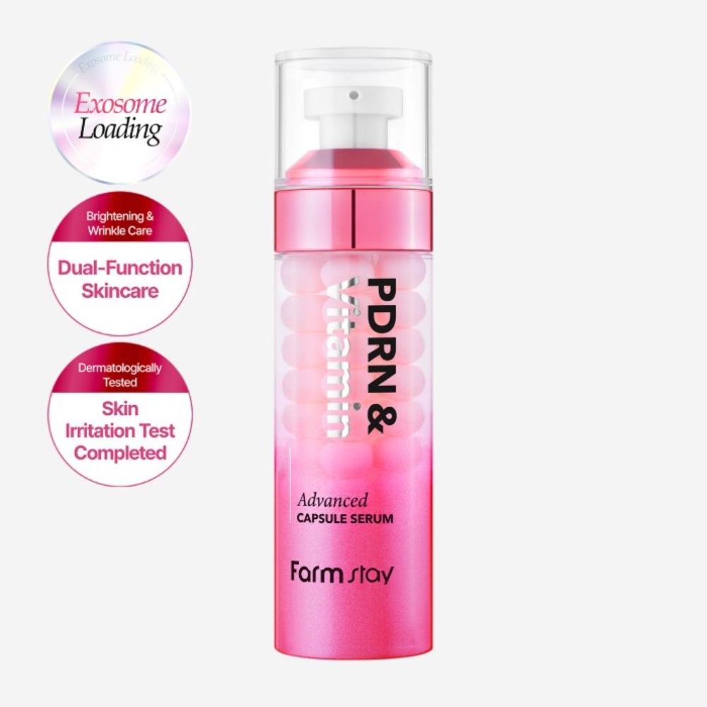 BNIB Farmstay Kbeauty PDRN & Vitamin Advanced Capsule Serum
